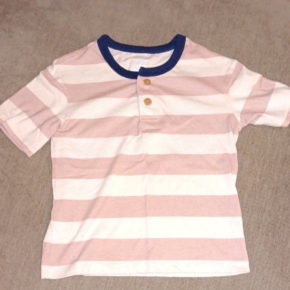 5t Members Mark Short Sleeved Henley - Picture 1 of 1